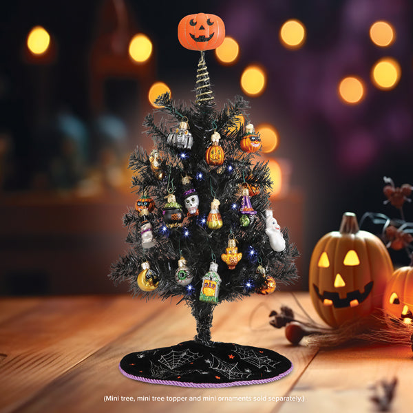 Mini Halloween Tree Skirt Ornament - Southlake Paws