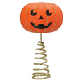 Load image into Gallery viewer, Mini Pumpkin Head Tree Topper - Southlake Paws
