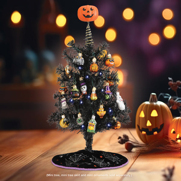 Mini Pumpkin Head Tree Topper - Southlake Paws