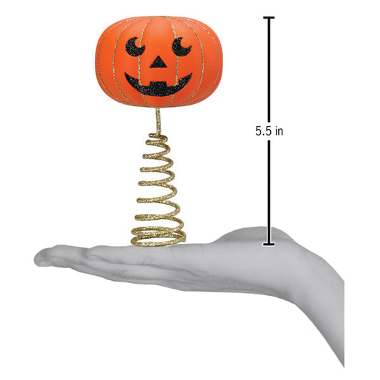 Mini Pumpkin Head Tree Topper - Southlake Paws
