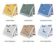 Knit Dachshund Blanket