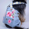 Load image into Gallery viewer, Floral Patchwork Overalls
