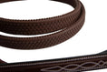 Load image into Gallery viewer, Huntley Equestrian Fancy Stitched Rubber Reins, 5/8" Inch Width
