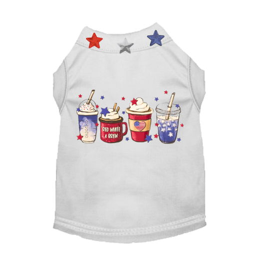 The “Stars & Sips Soirée” Dog Dress/shirt