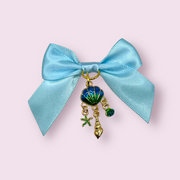 Oceanic Satin Dog Hair Bows 