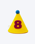 Load image into Gallery viewer, PAWTY HAT - Purple Number
