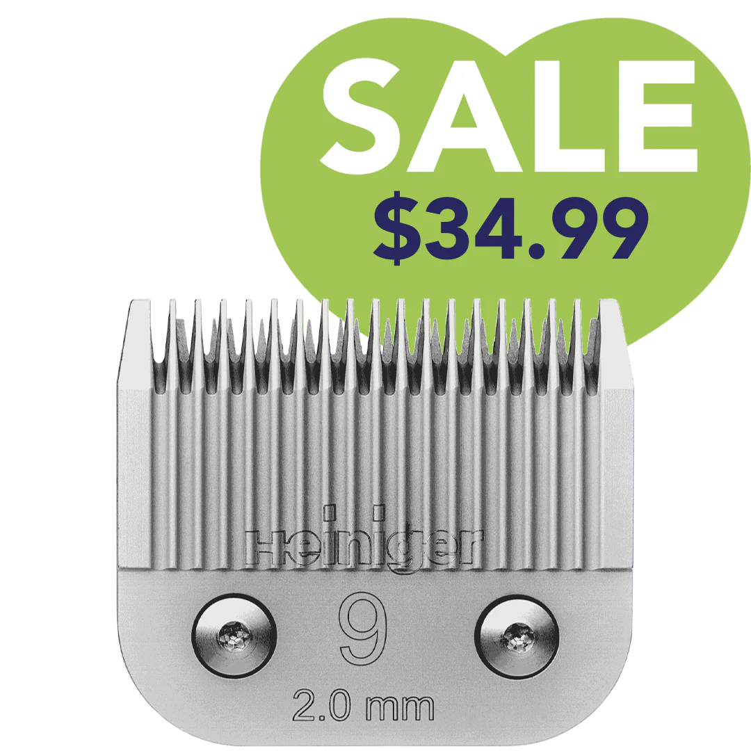 Pet #9 Clipper Blade 2.0 mm by Heiniger