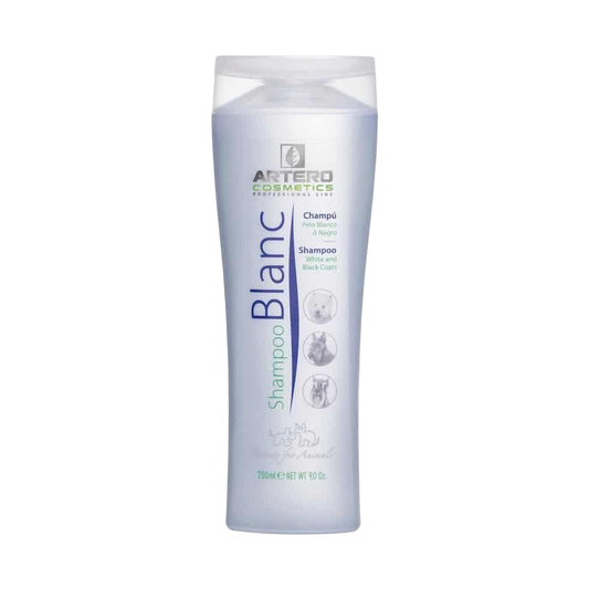 Blanc White and Black Coat Shampoo 9oz by Artero