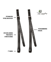 ExionPro Nylon Lined Stirrup Leathers