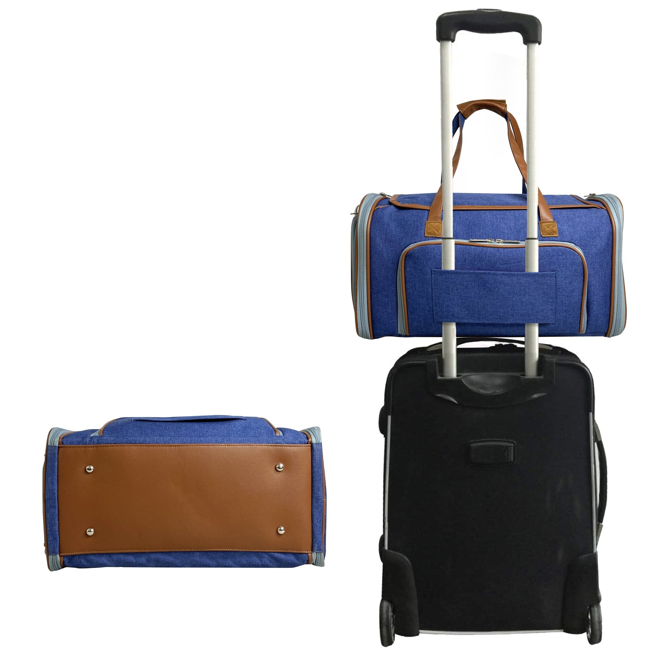 Mr. Peanut's Gold Series Mini Size Airline Compliant Expandable Pet Carrier - Southlake Paws