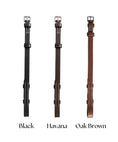 Load image into Gallery viewer, ExionPro Bridle Cheek Pieces With Hook Fastening - White Stitching - Southlake Paws
