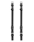 Load image into Gallery viewer, ExionPro Bridle Cheek Pieces With Buckle Fastening - White Stitching - Southlake Paws
