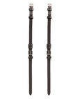 Load image into Gallery viewer, ExionPro Bridle Cheek Pieces With Buckle Fastening - White Stitching - Southlake Paws
