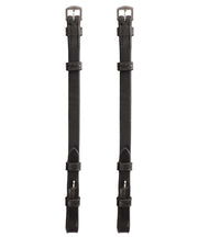 ExionPro Bridle Cheek Pieces With Hook Fastening - Matching Stitching 