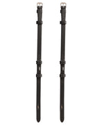 ExionPro Bridle Cheek Pieces With Hook Fastening - Matching Stitching 