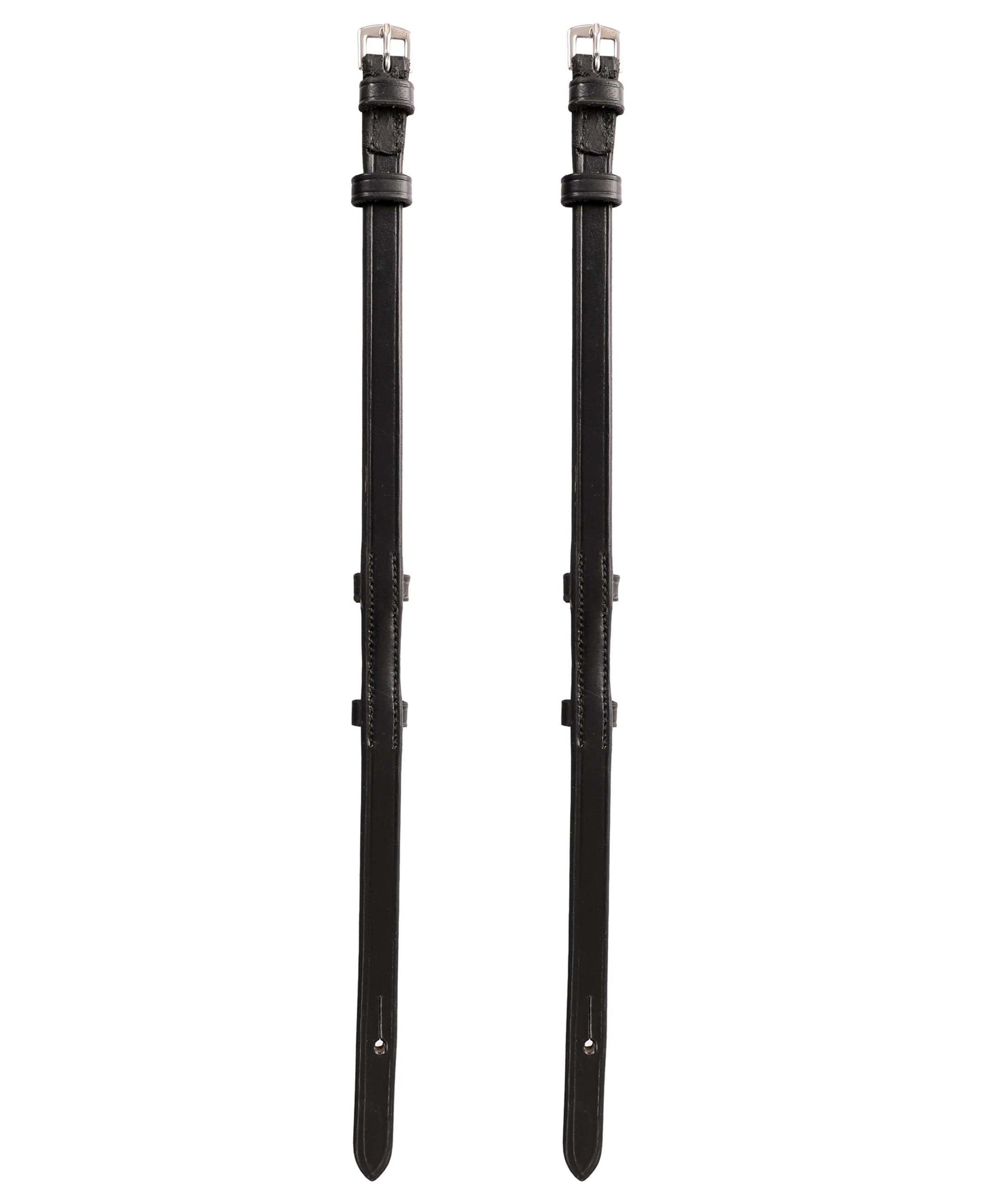 ExionPro Bridle Cheek Pieces With Hook Fastening - Matching Stitching 