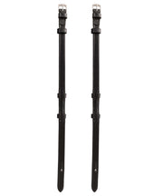 ExionPro Bridle Cheek Pieces With Hook Fastening - Matching Stitching 