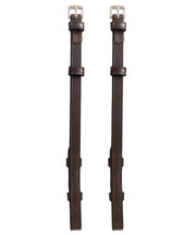 ExionPro Bridle Cheek Pieces With Hook Fastening - Matching Stitching