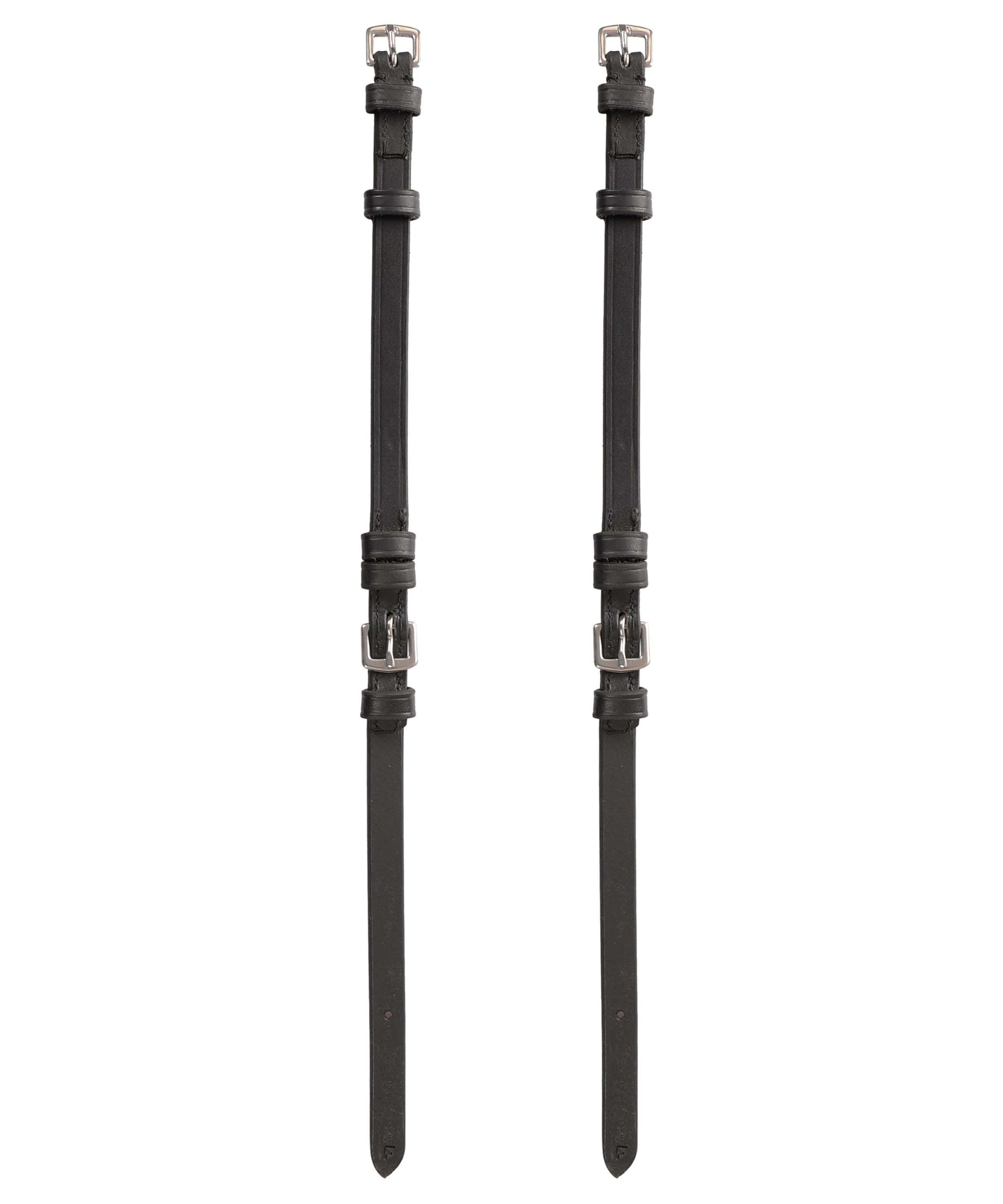 ExionPro Bridle Cheek Pieces With Buckle Fastening - Matching Stitching 