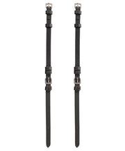 ExionPro Bridle Cheek Pieces With Buckle Fastening - Matching Stitching 