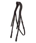 Load image into Gallery viewer, ExionPro Designer Fancy Stitched Bridle with Flash and Rubber Reins
