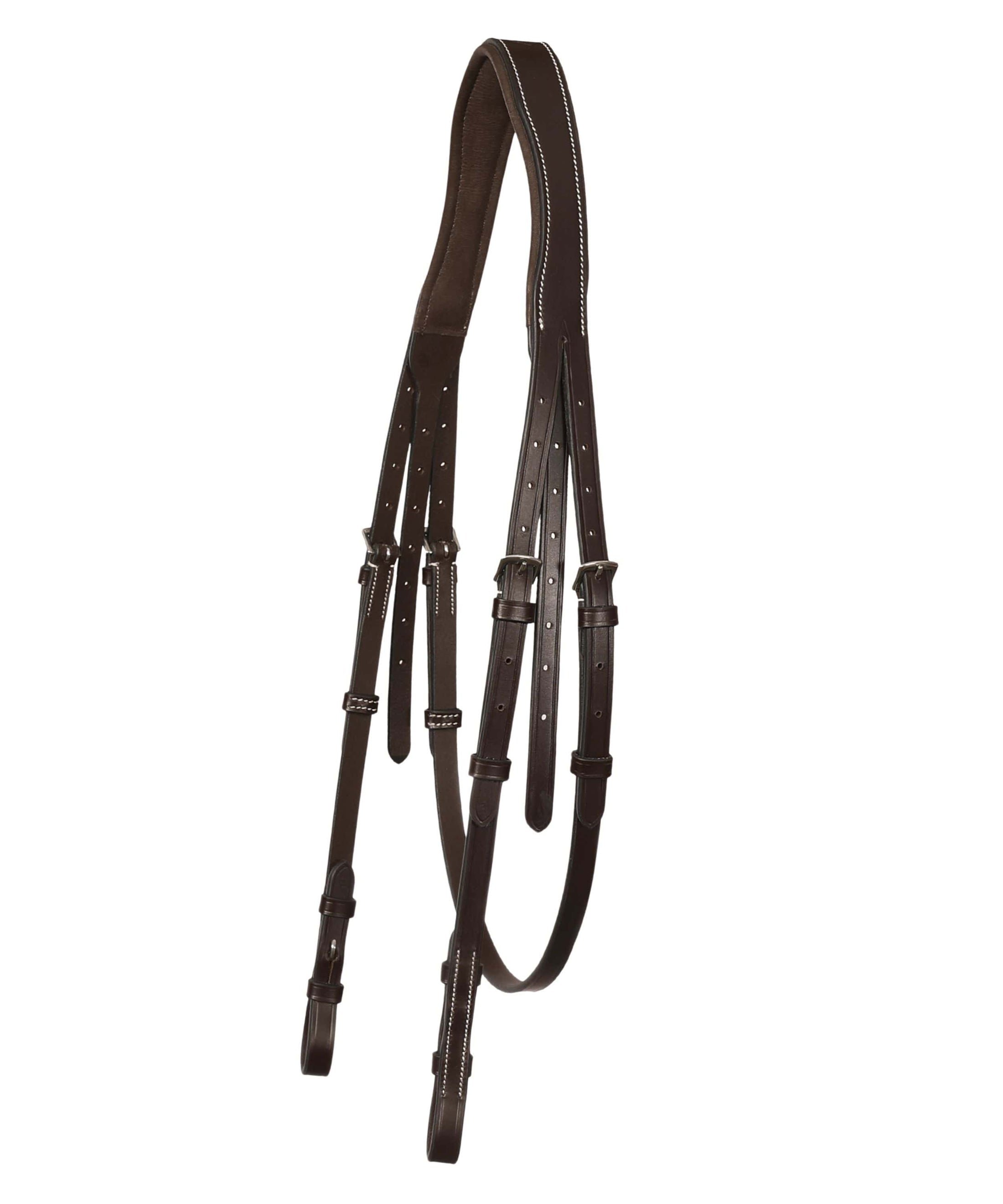 ExionPro Thin Noseband Padded Hunter Bridle with Reins