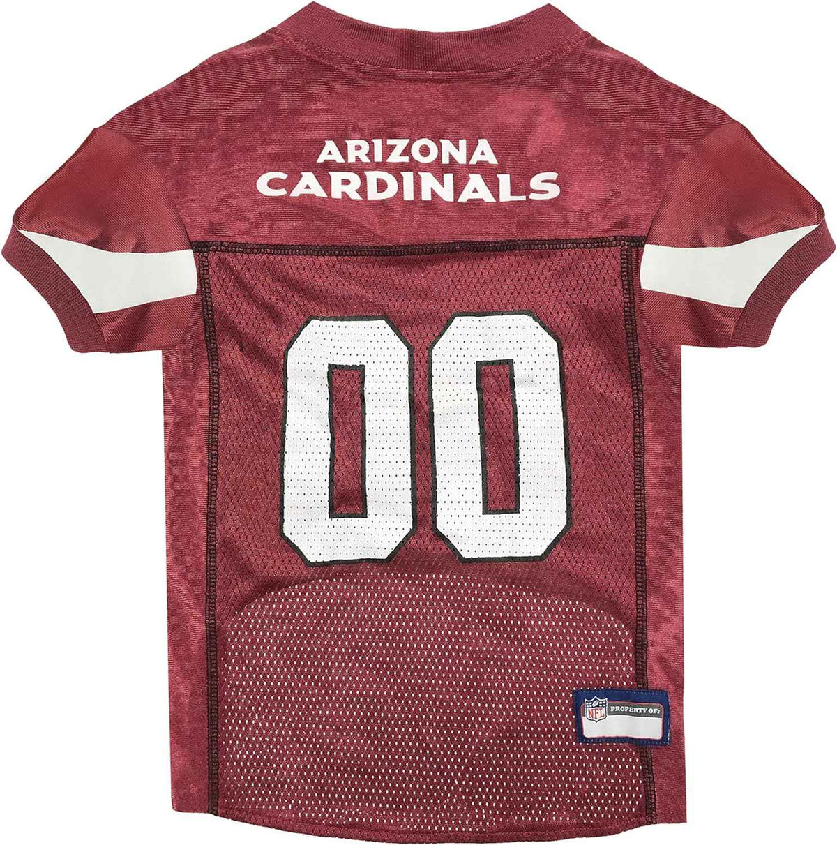 NFL Arizona Cardinals Striped Mesh Dog Jersey
