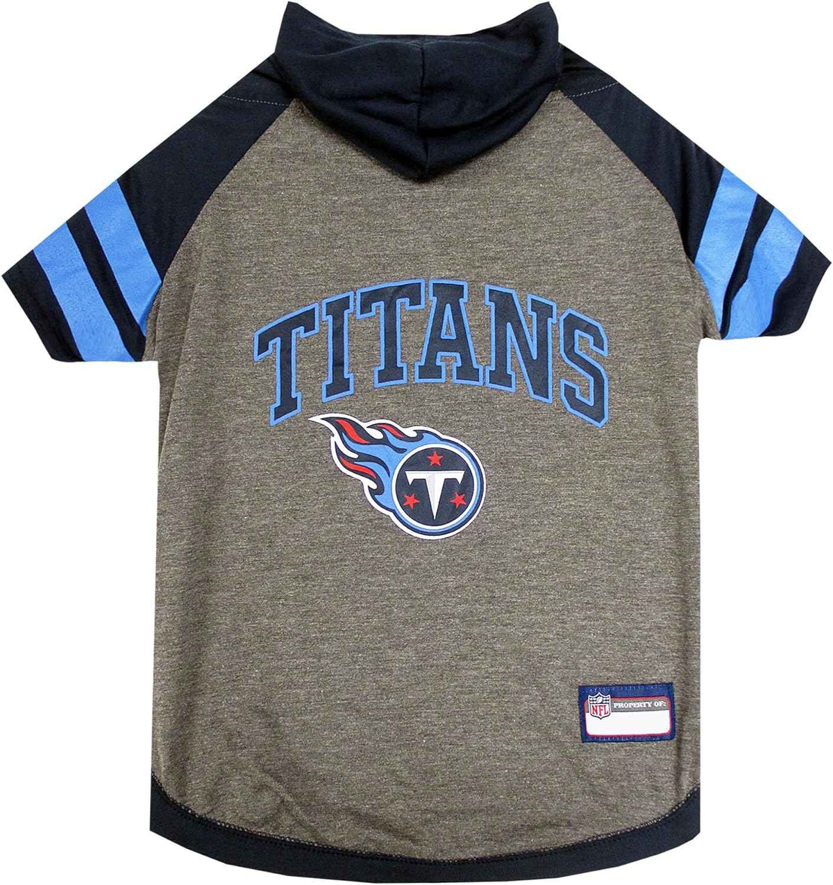 NFL Tennessee Titans Hooded Dog T-Shirt