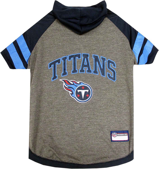 NFL Tennessee Titans Hooded Dog T-Shirt