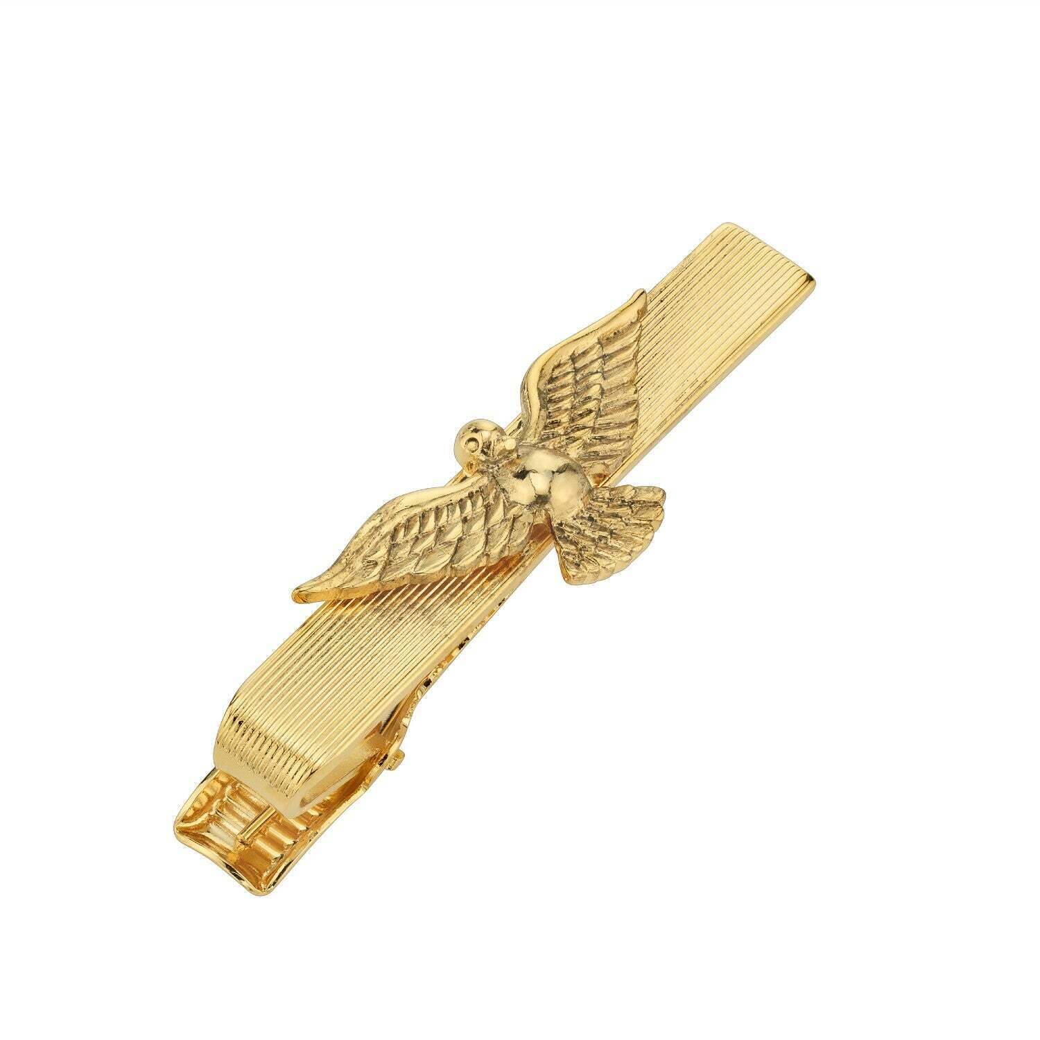 Dove Tie Bar Clip