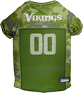 Load image into Gallery viewer, NFL Minnesota Vikings Camo Mesh Dog Jersey
