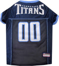 Load image into Gallery viewer, NFL Tennessee Titans Striped Mesh Dog Jersey

