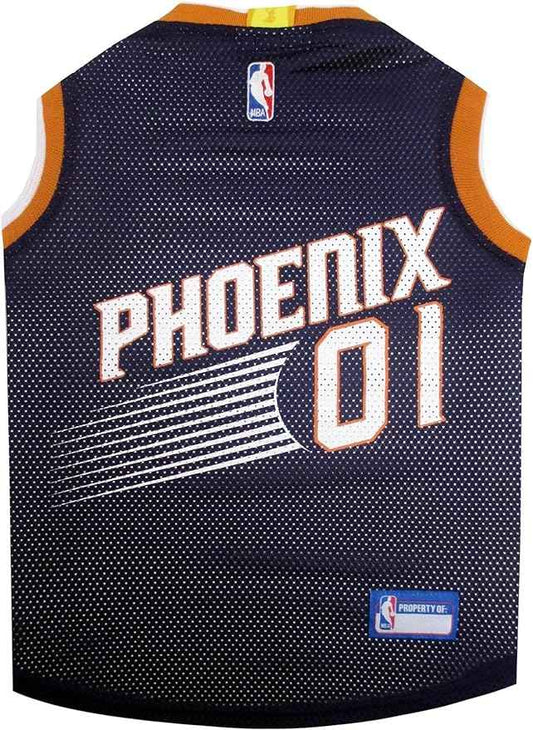 NBA Phoenix Suns Basketball Mesh Dog Jersey