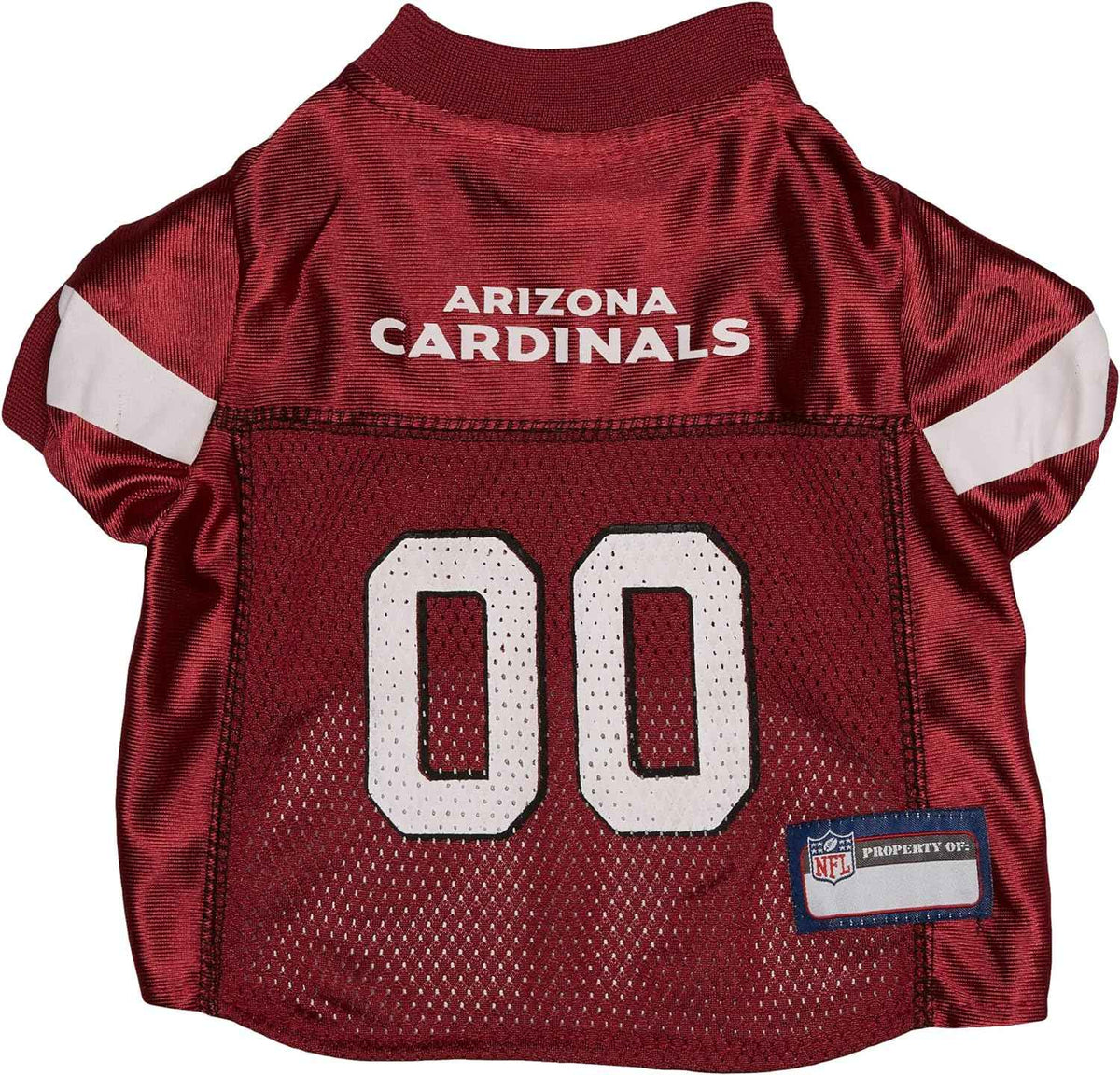 NFL Arizona Cardinals Striped Mesh Dog Jersey