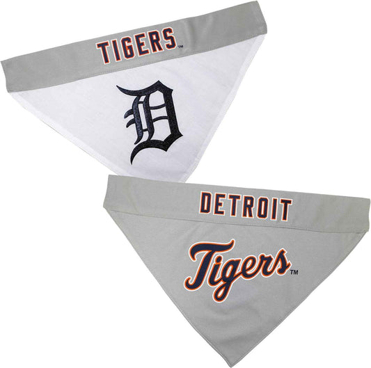 Detroit Tigers Reversible Dog Bandana