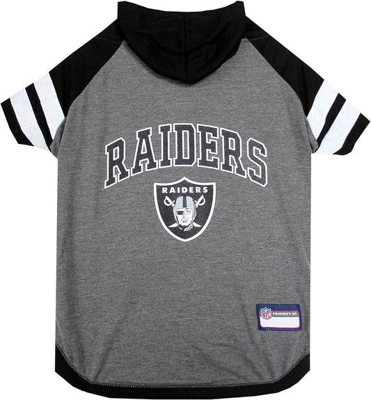 NFL Las Vegas Raiders Hooded Dog T-Shirt
