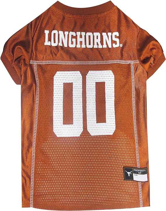 NCAA Texas Mesh Dog Jersey