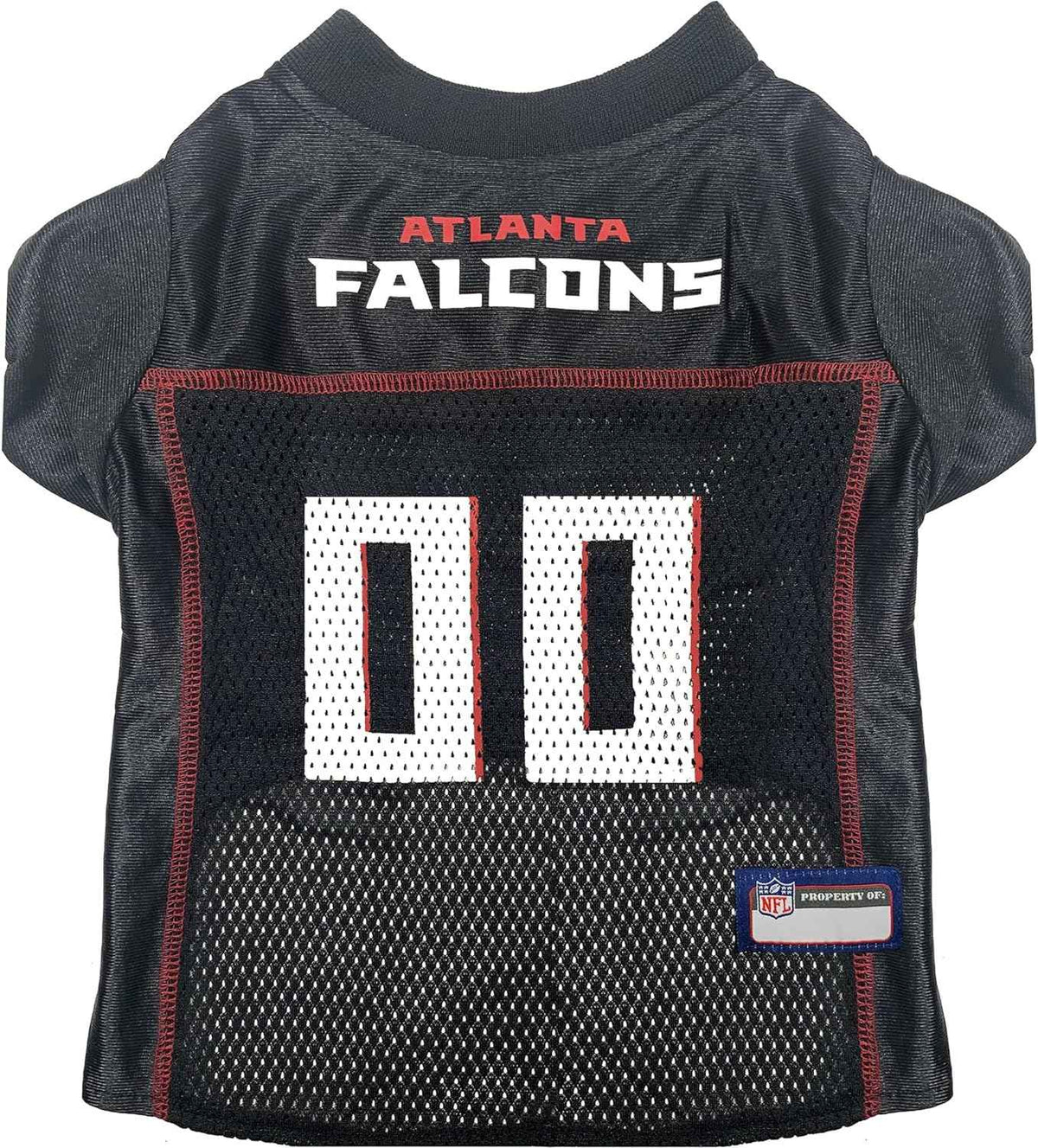 NFL Atlanta Falcons Striped Mesh Dog Jersey