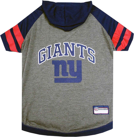NFL New York Giants Hooded Dog T-Shirt