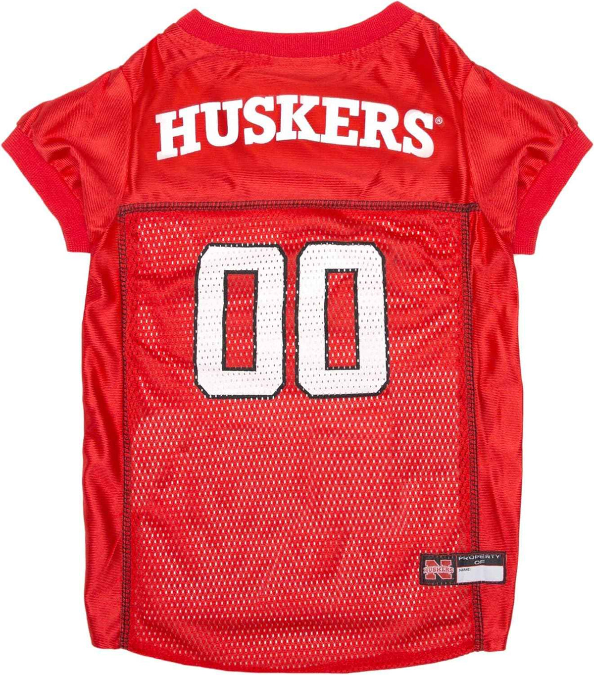 NCAA Nebraska Mesh Dog Jersey