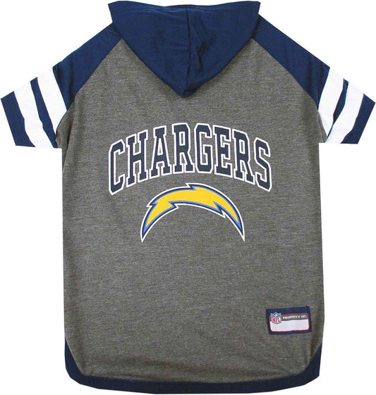NFL Los Angeles Chargers Hooded Dog T-Shirt