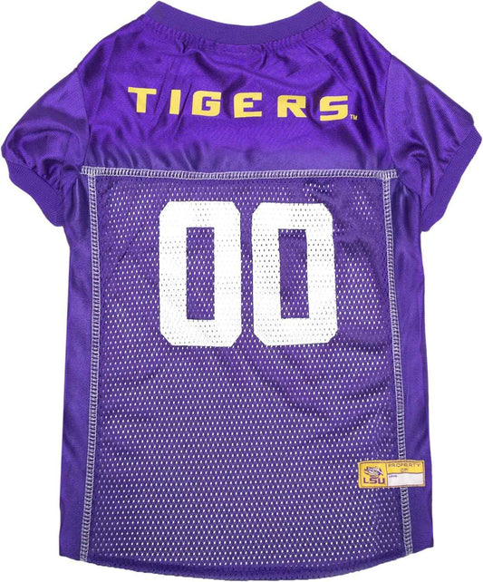 NCAA Louisiana State University Mesh Dog Jersey