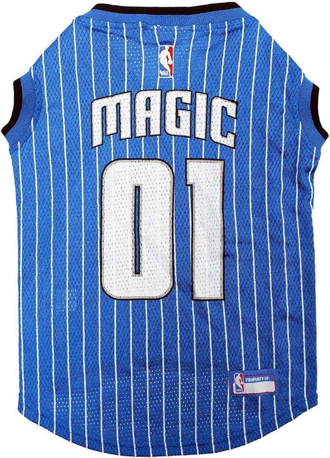 NBA Orlando Magic Basketball Mesh Dog Jersey