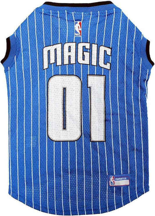 NBA Orlando Magic Basketball Mesh Dog Jersey