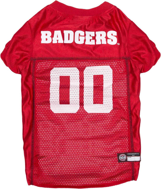NCAA Wisconsin Mesh Dog Jersey