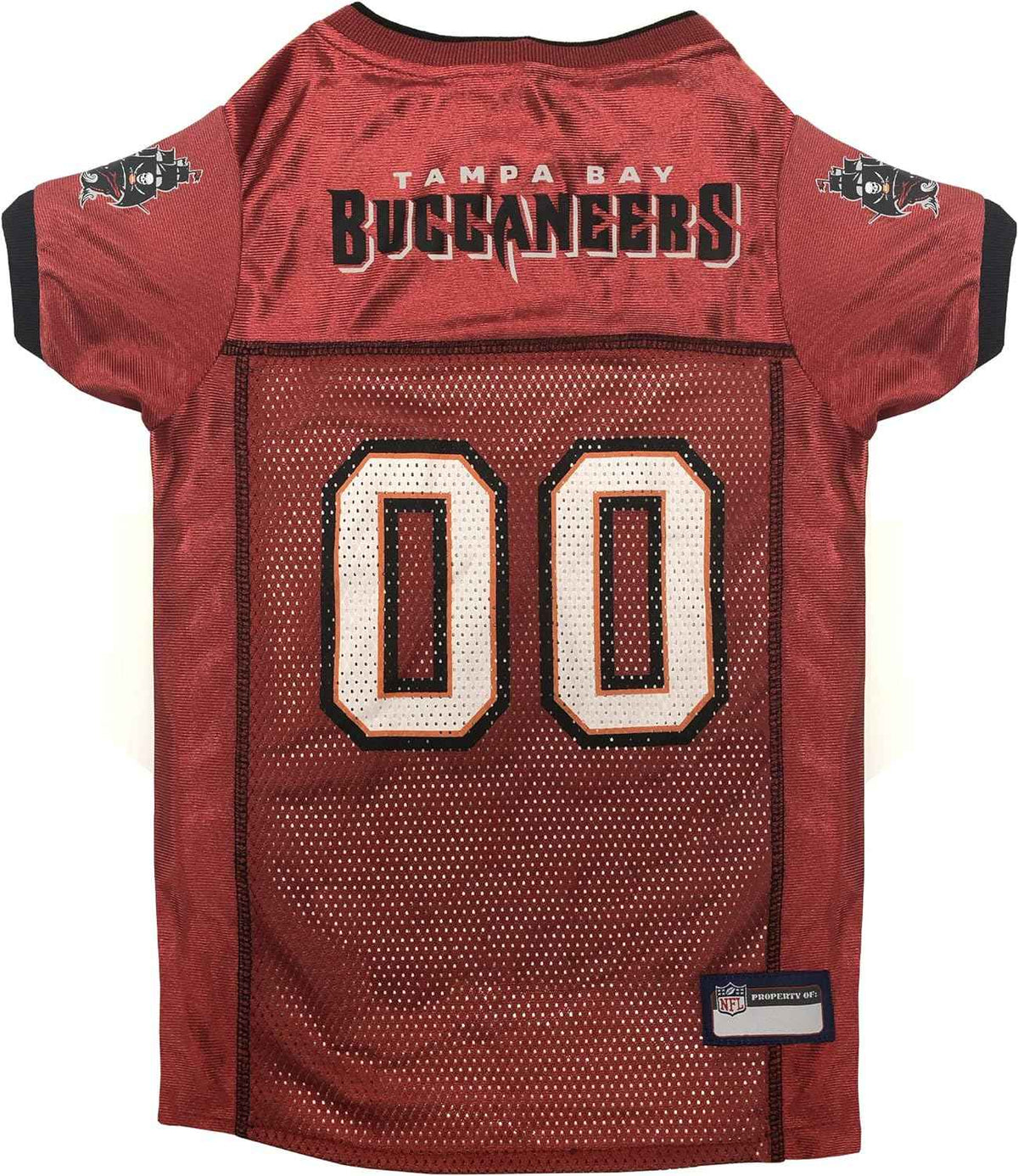 NFL Tampa Bay Buccaneers Striped Mesh Dog Jersey