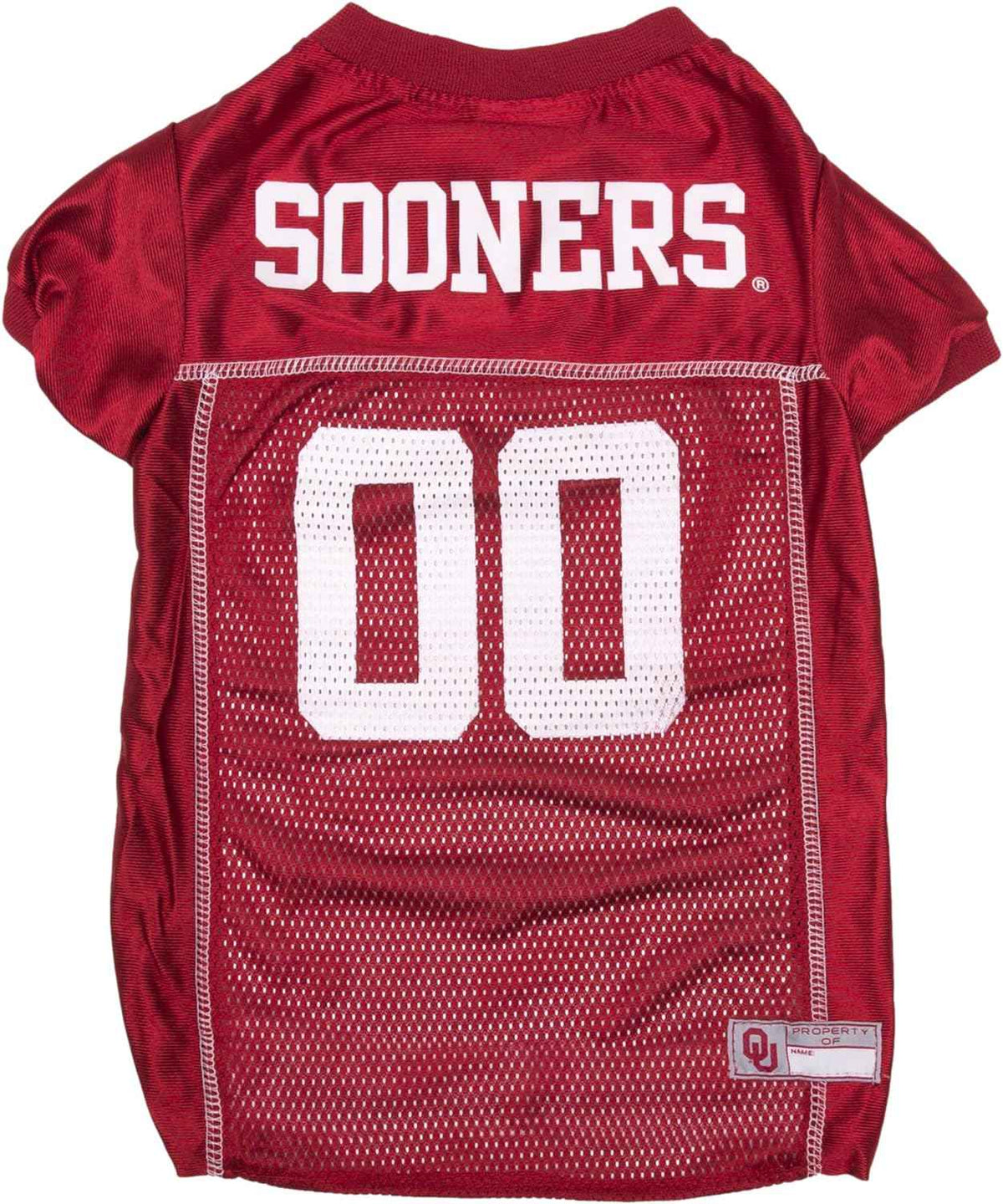 NCAA Oklahoma Mesh Dog Jersey