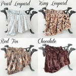 Luxe Dog Blanket Blush