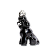 Parisian Pet 'Poodle Black' Key Chain - Durable, Stylish Black Key Ring for Dogs, Ideal Gift for Poodle Fans