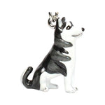 Parisian Pet 'Siberian Husky' Key Chain for Dogs - Stylish, Durable, Trendy Gray & White Key Ring, Perfect Pet Accessory for Husky Lovers